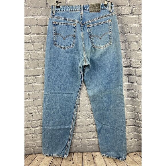 Vintage 90's Levi's Silver Tab Jeans 13 Womens  Loose Straight Wide Leg - Picture 2 of 8